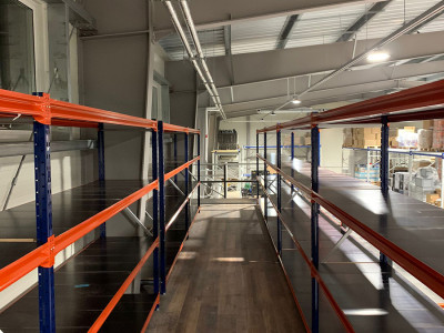 Sandėlio statyba NBS „Adaži national training centre“, Kadaga, Latvija